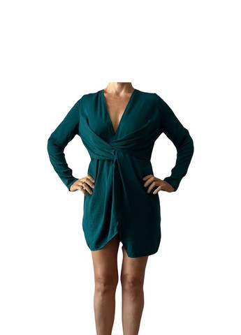 Зеленое повседневный платье зеленый Missguided однотонное