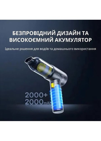 Автопилосос + насос AT Car Vacuum Cleaner 4-в-1 2000 mAh Baseus (355874550)