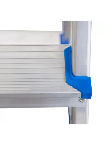 Алюмінієва драбина-стрем'янка Expert (3 сходинки) двосекційна двостороння (24832) BLUETOOLS (322425573)