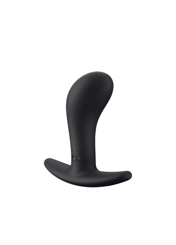 Анальна пробка BOOTIE M, чорна, діаметр 3,3 см, тонкий обмежувач Fun Factory (314871649)