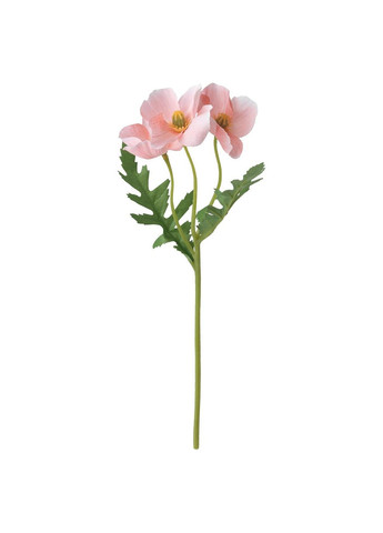 Штучна квітка ІКЕА SMYCKA 27 см Трояндовий мак (30560151) IKEA (271119889)
