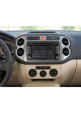 Штатная магнитола для Volkswagen Tiguan 2008-2016 S4 QLED 10" Android 8-ядерный 1.6ГГц 4x64Гб SIM-карта 3G/4G TDA7851 4x50W DSP DriveX (401892176)