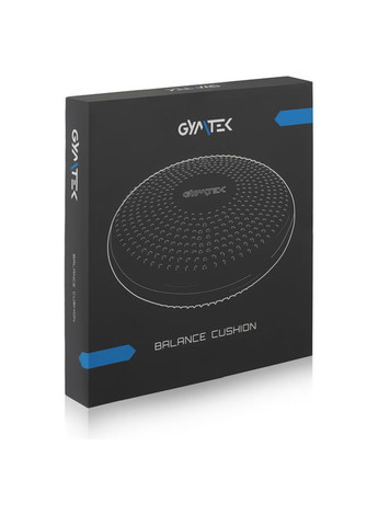 Балансувальна подушка чорна + насос Gymtek (303127007)