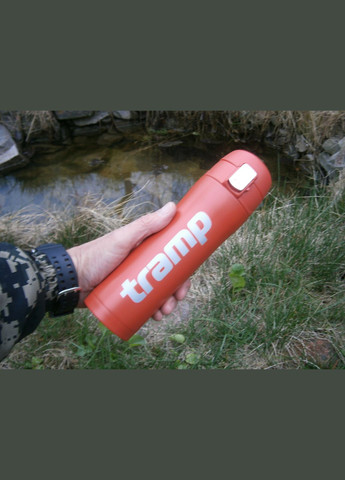 Термос питьевой (термос кружка) TRC-107-orange 0,45 л Tramp (302391655)