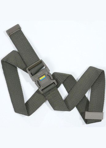 Тактичний ремінь Фастекс олива L (120см) UATAC (316086391)