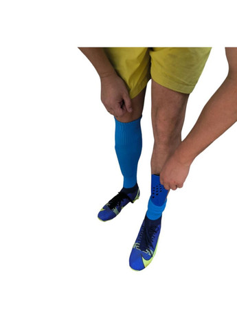 Футбольні щитки RHOMBUS розмір M F654-M blue сині SNS (316141651)