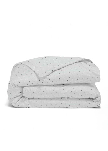 Двоспальна постіль з простирадлом на гумці MINI DOTS CS5 180х220 см Cosas (307475334)