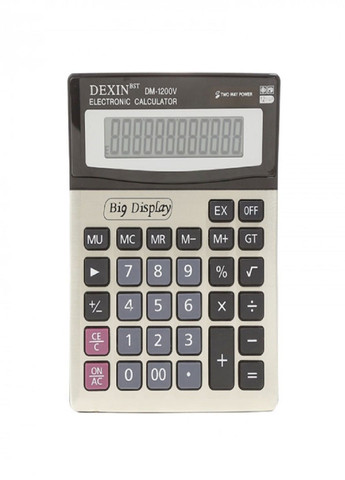 Калькулятор многофункциональный настольный DM 1200V бухгалтерский VTech (282927836)