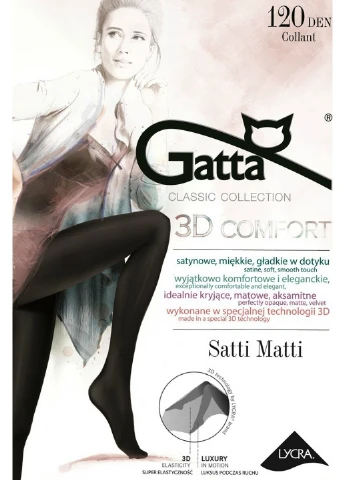 Колготки з сатиновим блиском Satti Matti 120 den Gatta (349500829)