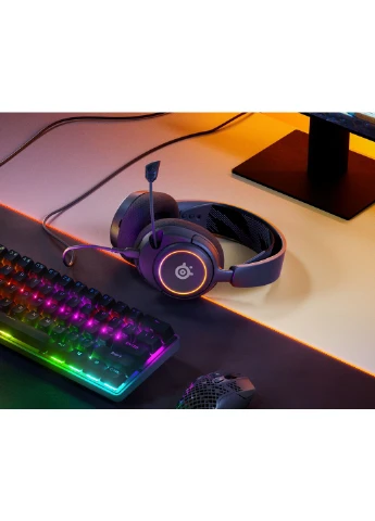Игровая гарнитура Arctis Nova 3 RGB Black MultiPlatform SteelSeries (383820831)