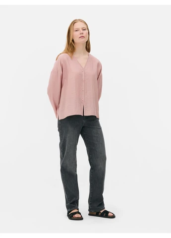Светло-розовая блуза лето,бледно-розовый, Primark