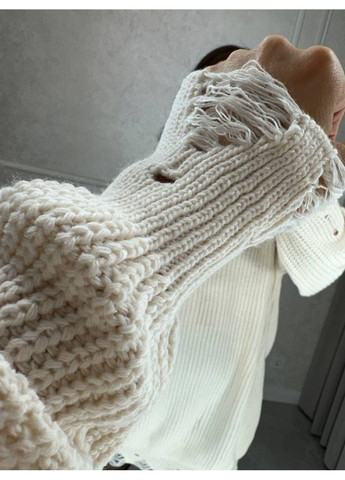 Молочна вечірня сукня трикотажна вільного крою, туреччина — заміри в описі Vione однотонна