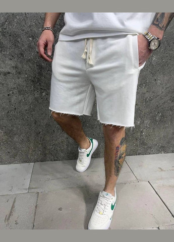 Мужские шорты с карманами цвет белый р.52/54 451586 New Trend (282932933)