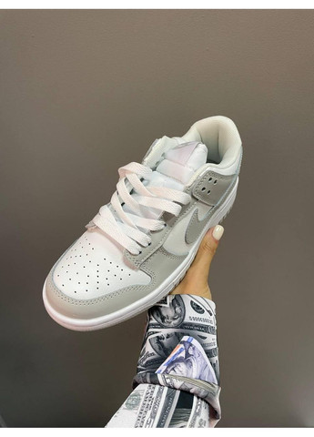 КРОССОВКИ ЖЕНСКИЕ NIKE DUNK LOW LIGHT GREY НАЙК СБ ДАНК No Brand серые демисезоны (367171214)