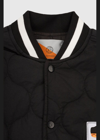 Черная демисезонная куртка для мальчика 30326 146 см черный (2000990368706d) shop (2000990368706) XZKAMI