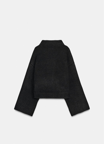 Черная демисезонная куртка Zara