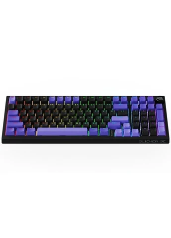 Бездротова клавіатура Gaming Slicker Special Edition (Ukraine Layout) white/purple Proove (396529207)