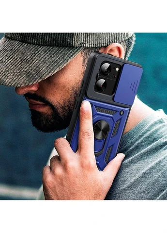 Чехол Military для Xiaomi 13T/13T Pro Blue (710558) BeCover (338628963)