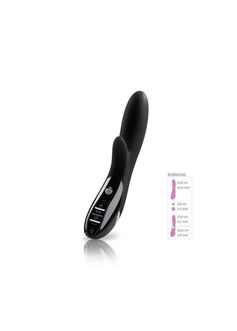 Вібратор кролик з електростимуляцією Daring Danny eStim Black міостимулятор Mystim (298572660)