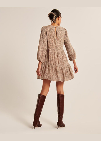 Світло-коричнева сукня жіноча - сукня af8549w Abercrombie & Fitch