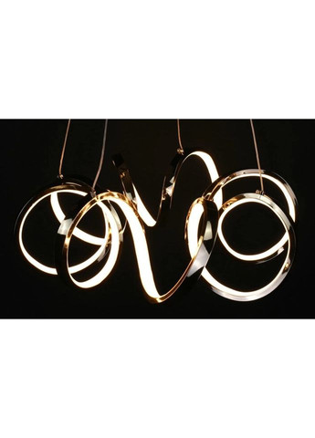 Люстра светодиодная подвесная LED светильник для квартиры на потолок лэд 27498 Золото 30-180х55х55 см. Sunnysky (335975545)