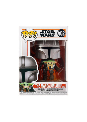 Ігрова фігурка Pop! Мандалорець, що летить із малюком (50959) Funko (342752734)