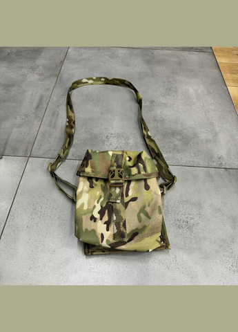 Підсумок утилітарний напівжорсткий, на плече, на молі,, для біноклів та ПНБ, мультикам, CORDURA 1000D WinTac (338625104)