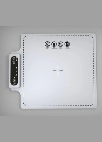 Килимок силіконовий на кухню для підігріву та розморожування їжі, напоїв, готових страв дитячих пляшечок Килимок силіконовий на No Brand (337342095)