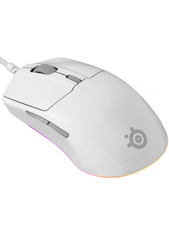 Мышка Rival 3 Gen 2, RGB, White SteelSeries (360397279)