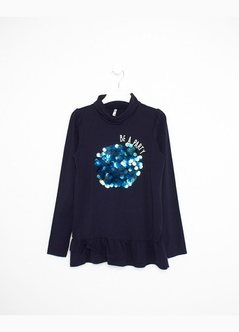 Водолазка,темно-синій з принтом, Idexe (259661556)