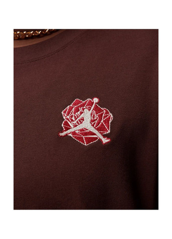 Женская футболка X Teyana Taylor Vintage T-Shirt Brown Air Jordan - (365962321)