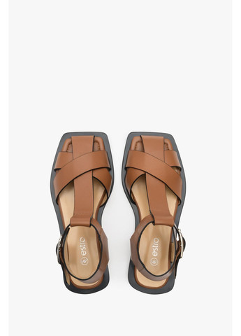 Сандалі, колір коричневий Estro (371805310)