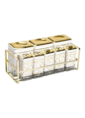 Набор для приправ и специй на подставке 8 штук с крышками HP-1365 Yiwu (353501926)