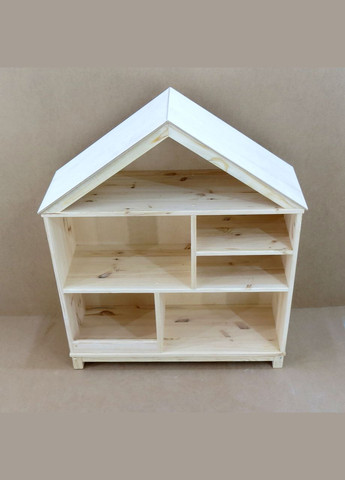 Книжный стеллаж из дерева Кристи бланже (КПС-000601) No Brand (328078855)