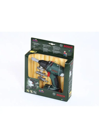 Іграшковий набір Klein Інструменти Шуруповерт із свердлами (BOS-8567) Bosch (364112017)