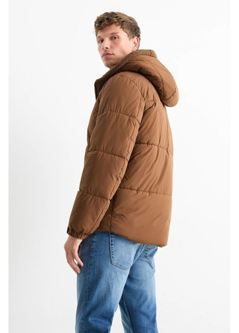 Коричневая демисезонная куртка C&A