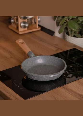 Сковорода алюминиевая с мраморным антипригарным покрытием 20 см, MGC (328440925)