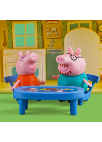 Игровой набор Peppa - ДОМ ПЕППЫ (домик с мебелью, фигурка Пеппы) PolyM (339783019)