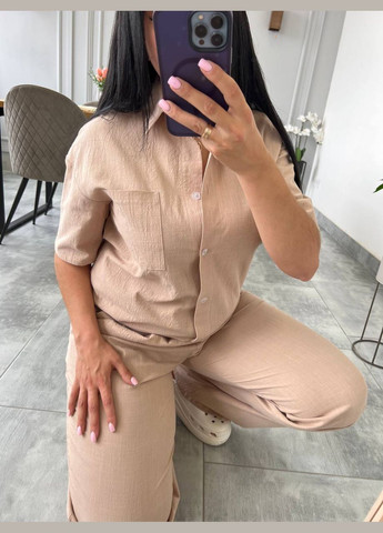 Жіночий костюм сорочка + штани Style Point (334709042)