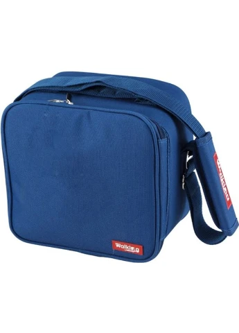 Сумка для обедов Walking business 23х22х13.5 см (5 предметов) Голубая (BG-3652-BL) Bergner (397412589)