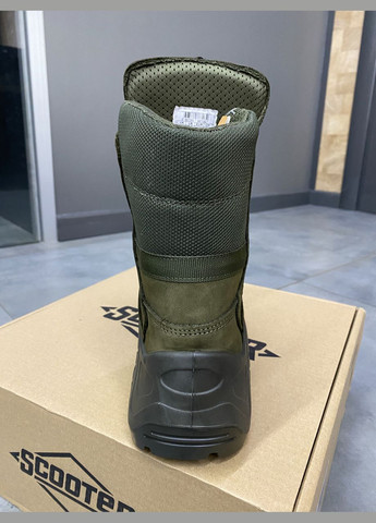 Берці тактичні Waterproof високі р, Олива, водостійкі берці армійські тактичні (P1490NH) Scooter (362602307)