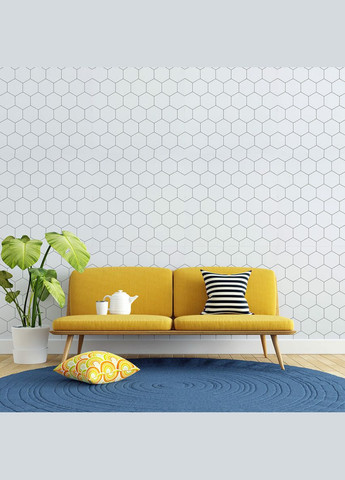 Самоклеюча вінілова плитка 600х600х1,5мм, ціна за 1 шт. (СВП-212) Глянець SW-00000518 No Brand (328578782)