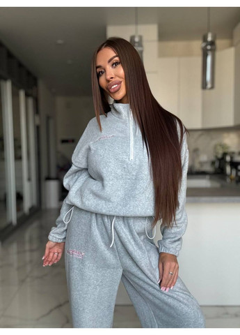 Костюм с вышивкой из двустороннего полара флиса (замеры в описании) DK/DL Мода без кордонів (368760515)