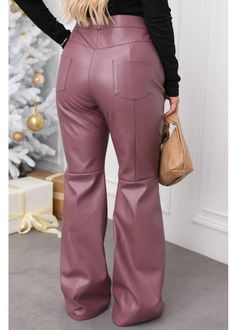 Супер модні штани клеш із еко-шкіри на замші — ЗАМІРИ В ОПИСІ DK/DL Мода без кордонів (372898338)