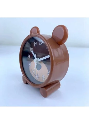 Часыбудильник в форме медведя Constantplanet 5188S коричневый No Brand (316513687)