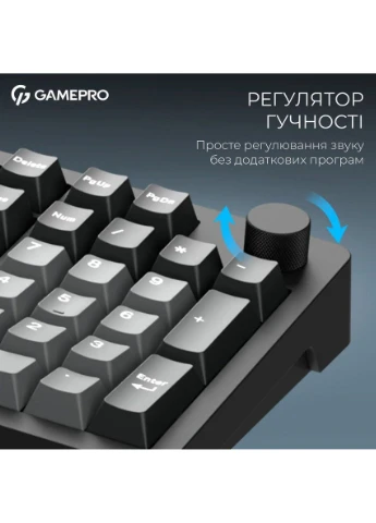 Клавіатура Asgard Drakkar MK305BK Black [152957] GAMEPRO (400892243)