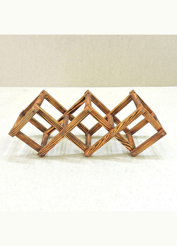 Настольная винная полка Лилиан 3 трюфель (ВПС-300828) No Brand (327868352)