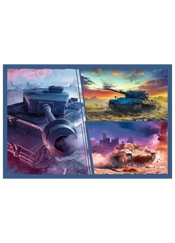 Пазл WARGAMING Бронетанковая миссия 2х200 элементов (5900511133462) Trefl WARGAMING Бронетанкова місія 2х200 елементів (401729638)