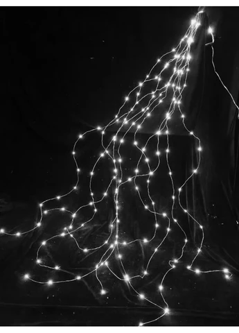 Гирлянда электрическая 200 LED 10х2 м холодный белый от сети Chomik (397614128)