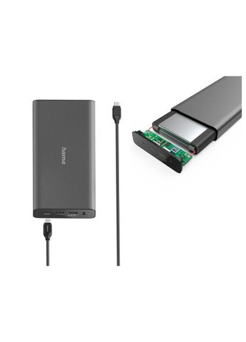 Батарея універсальна (00200012) Hama Universal 26800mAh PD 5-20 (369880289)